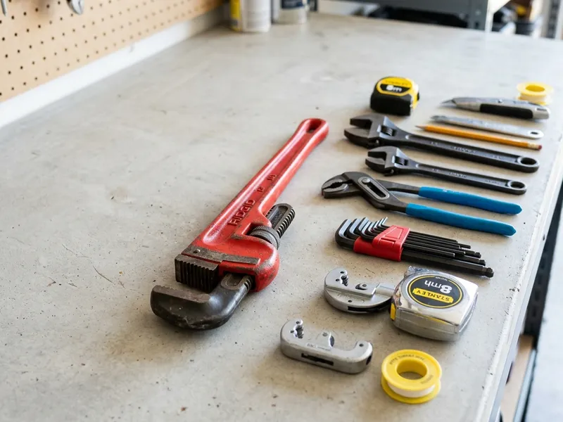 Professional plumbers in Petrey, AL equipped with top-tier tools for residential and commercial plumbing services.